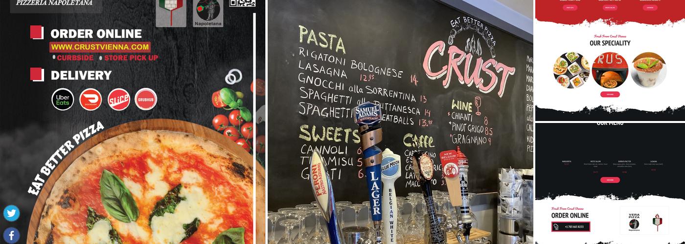 Crust Pizzeria Napoletana Vienna Menu