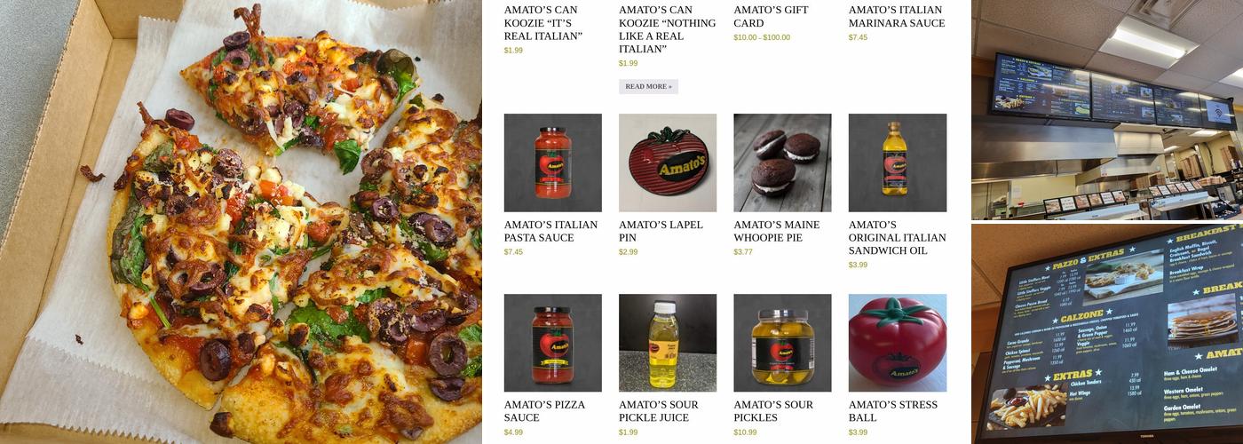 Amato's Menu