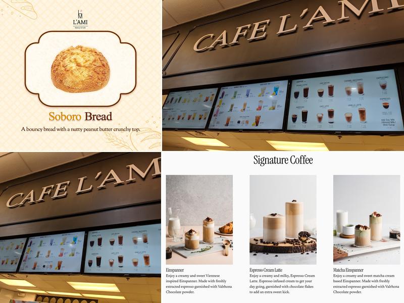 L'AMI Bakery & Cafe Menu