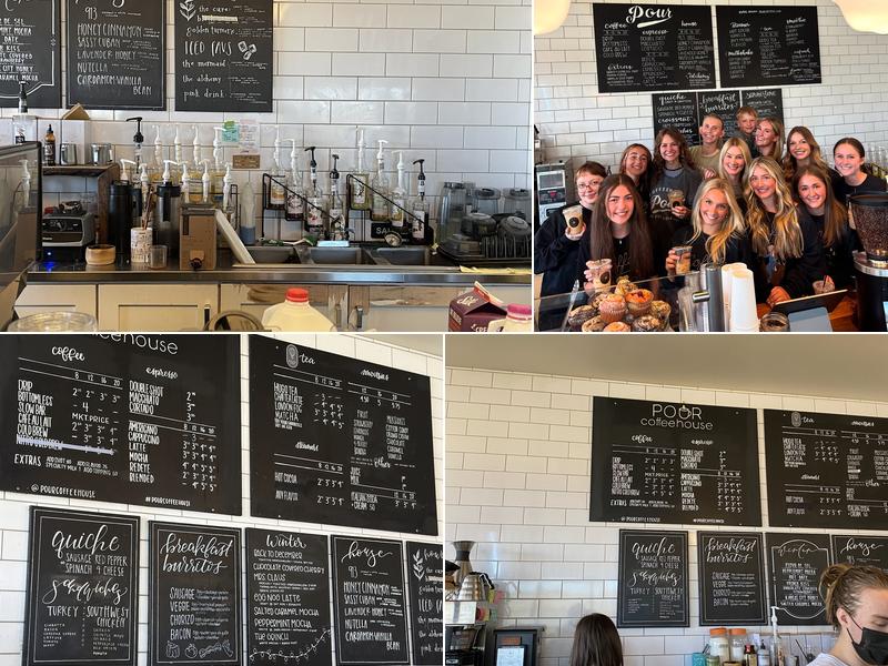 POUR Coffeehouse Menu