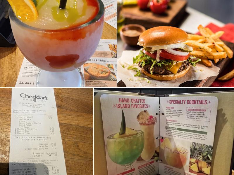 Cheddar's Scratch Kitchen Menu