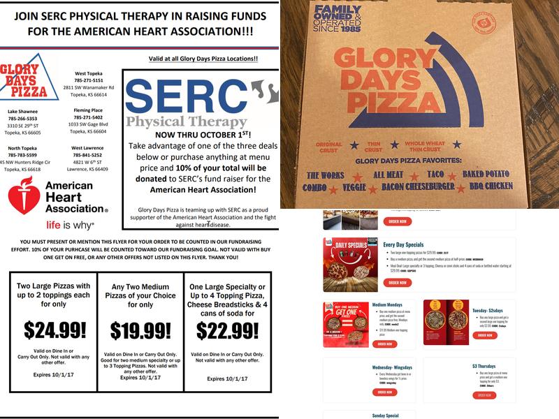 Glory Days Pizza - Lawrence Menu