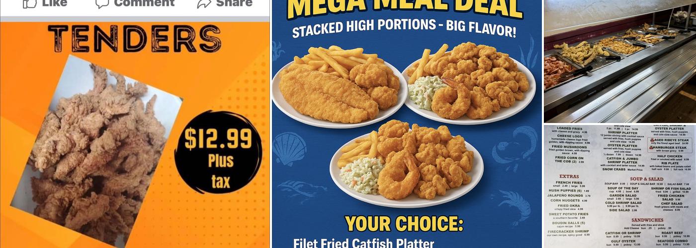 Bourne's Seafood Buffet Menu