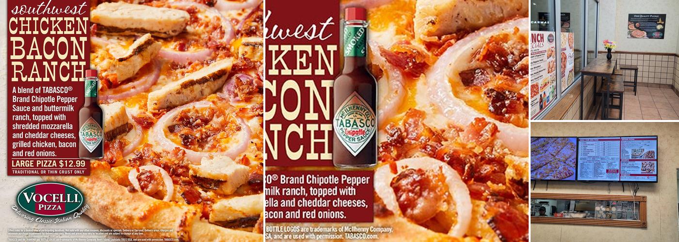 Vocelli Pizza Menu