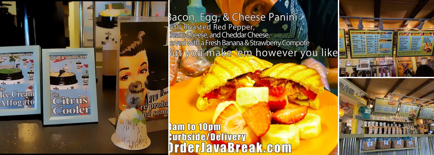 The Java Break Menu