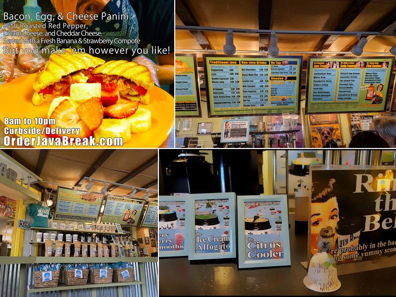 The Java Break Menu
