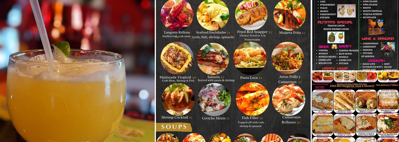 Almitas Restaurant Menu