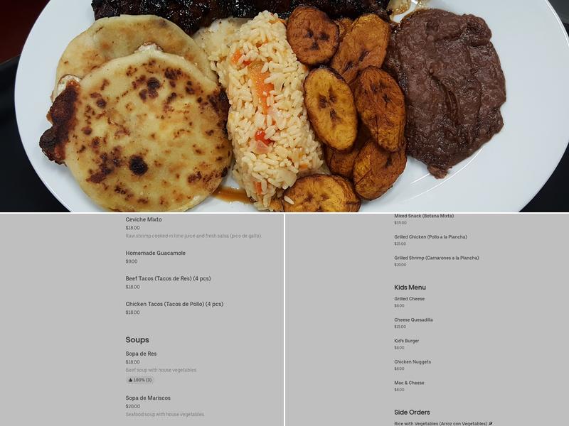 El Ranchon Menu