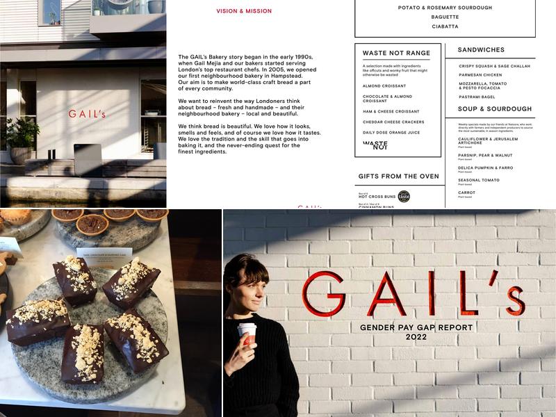 GAIL's Bakery Abbeville Road Menu