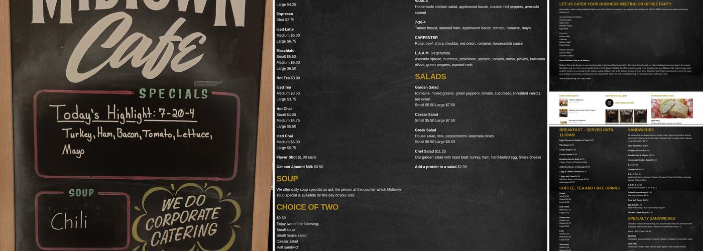 Midtown Cafe At The Beacon Menu