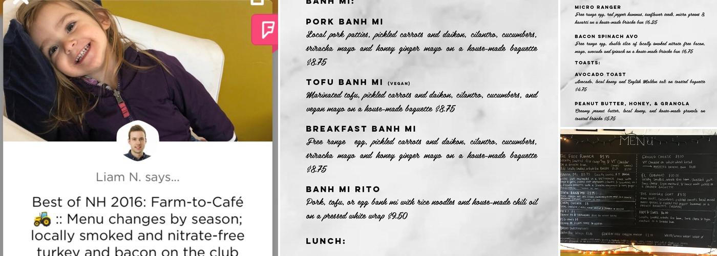 The Local Moose Cafe Menu