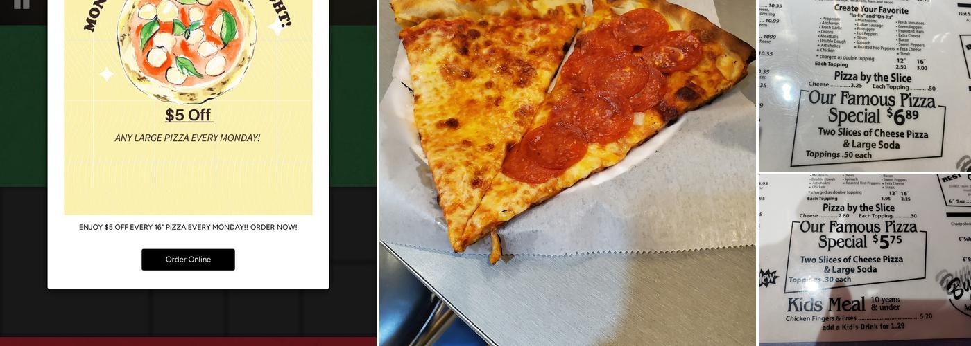 Giuseppi's Pizza Plus Menu
