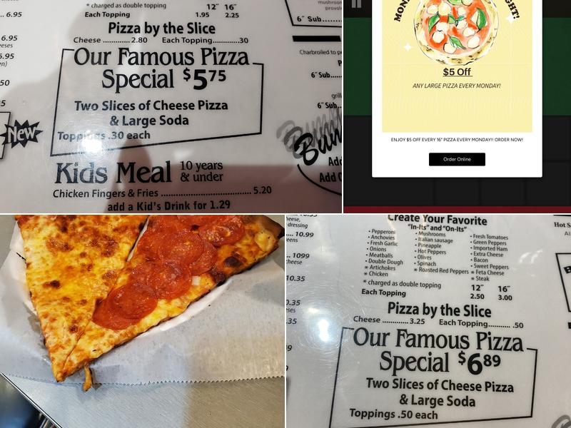 Giuseppi's Pizza Plus Menu