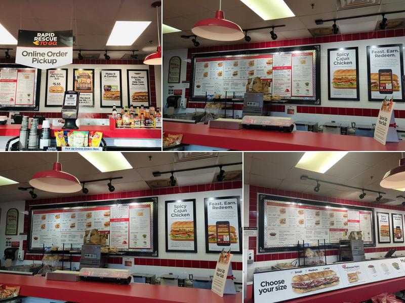 Firehouse Subs Upper Rock Menu