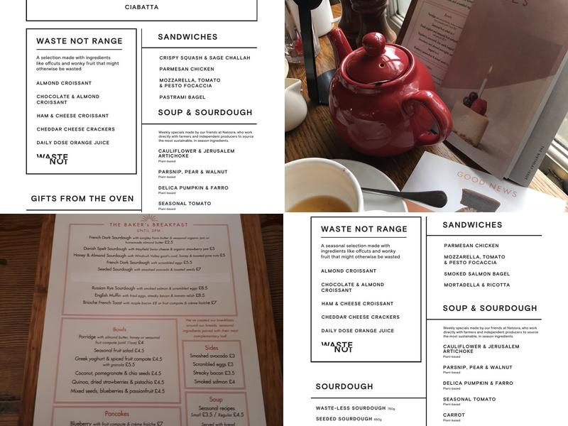 GAIL's Bakery Blackheath Menu