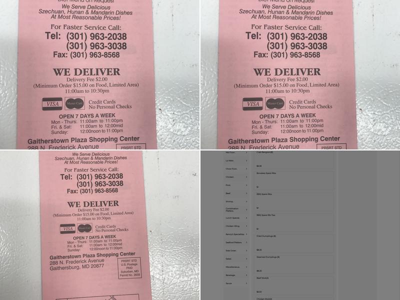 Kenny's Sub Shop Menu