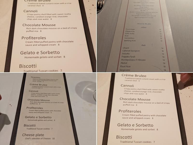 IL Pizzico Menu