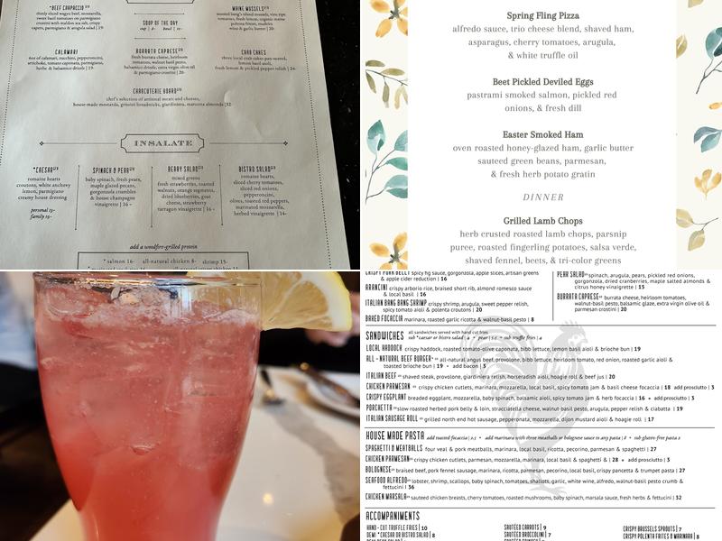 Tuscan Brick Oven Bistro Menu