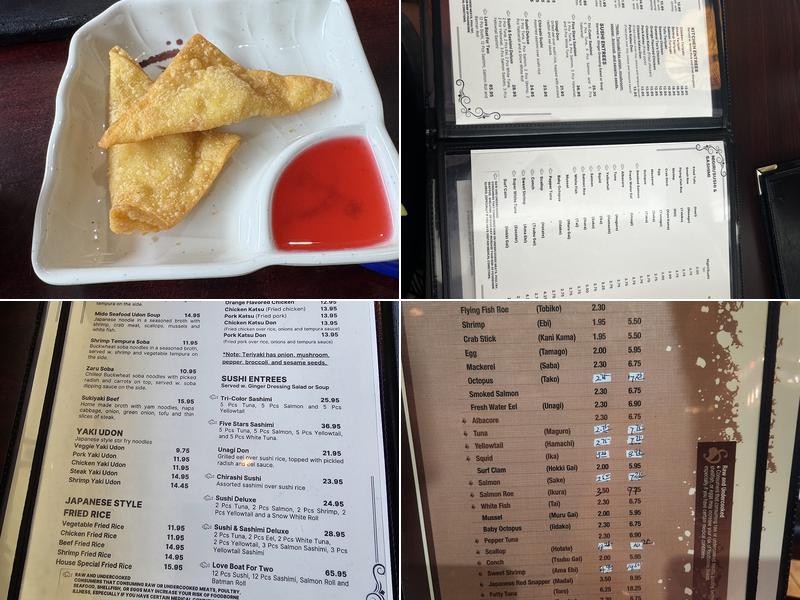 Sushi Mido Menu