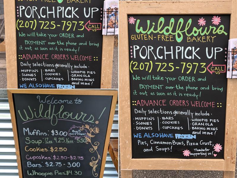 Wildflours Gluten-Free Bakery Menu