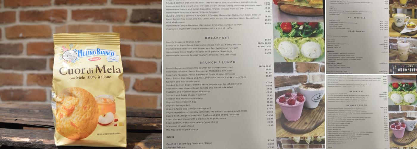 LAURENTS St John's Wood Menu