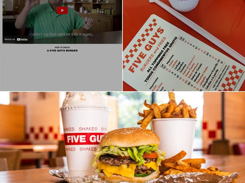 Five Guys Menu
