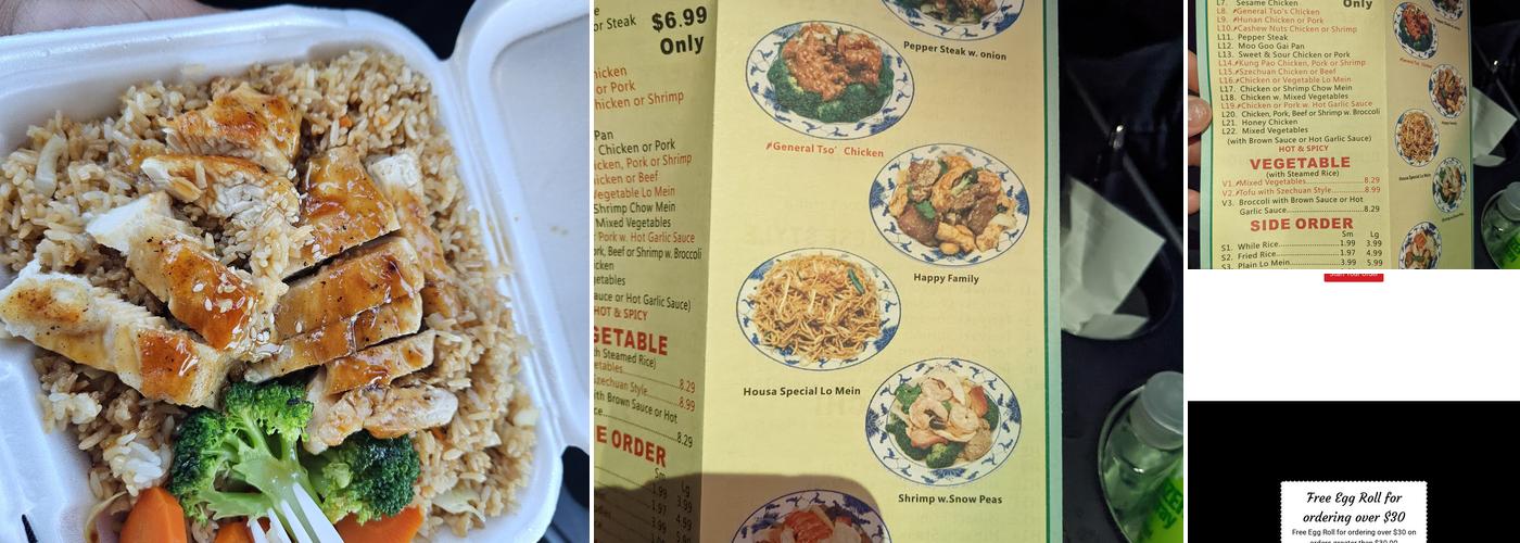 Ling's Express Menu