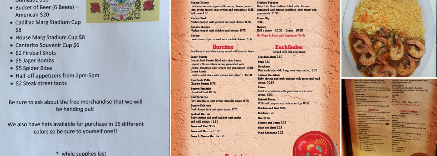 La Fiesta Menu