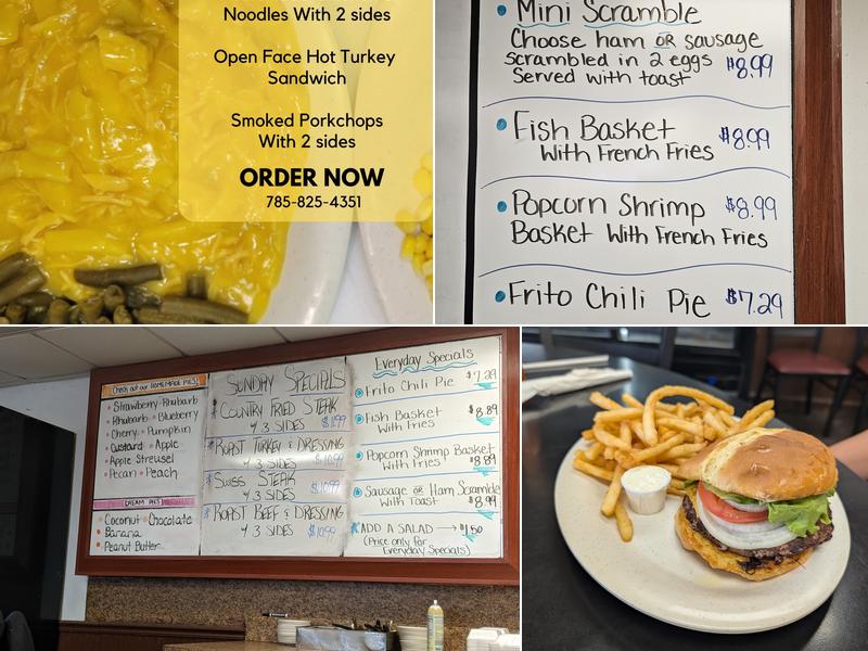 Bayard's Cafe Menu