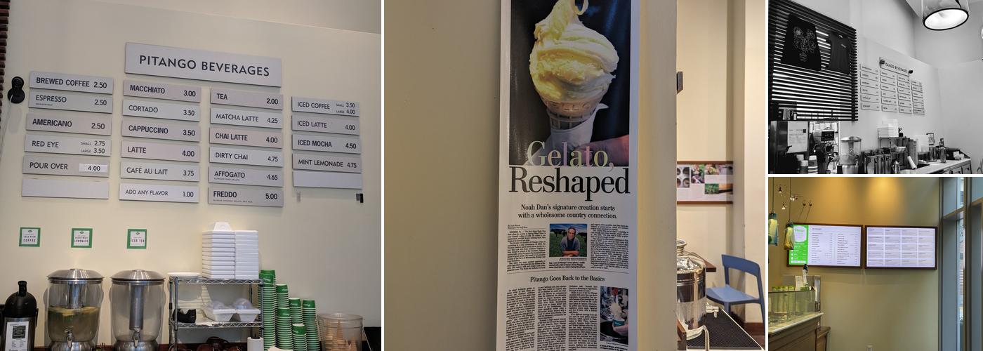 Pitango Gelato & Coffee, Reston Town Center Menu