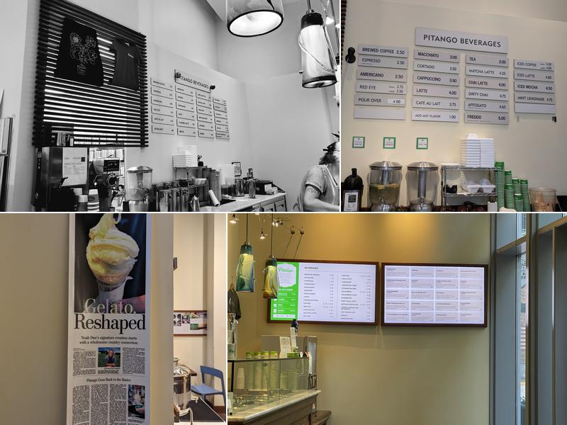 Pitango Gelato & Coffee, Reston Town Center Menu