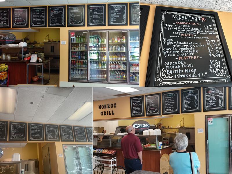 Monroe Grill Menu