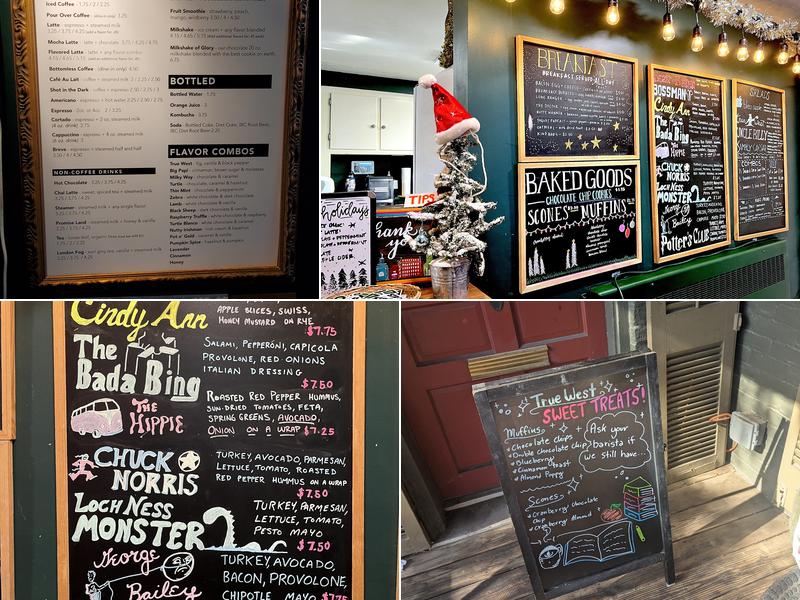 True West Coffee Menu