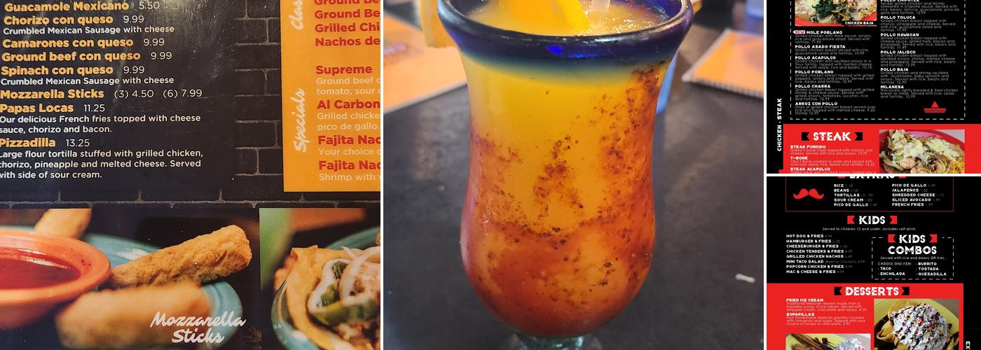 Fiesta Charra Menu