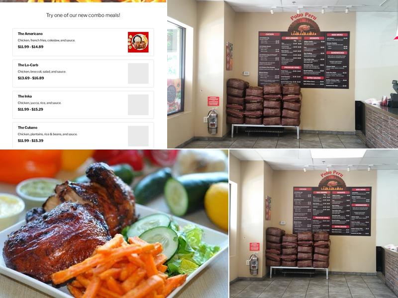 Pollo Peru Menu