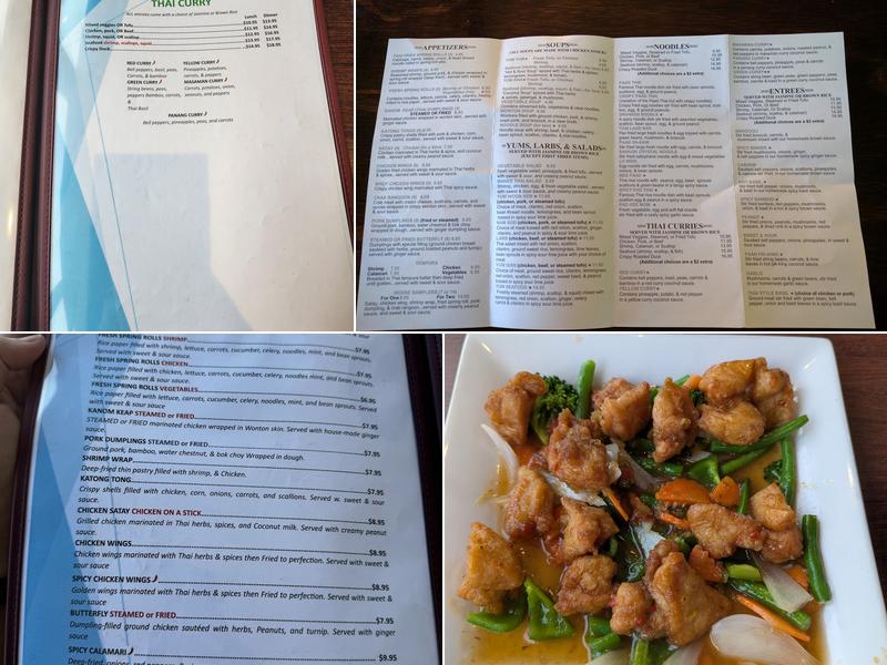 Manee Thai Menu