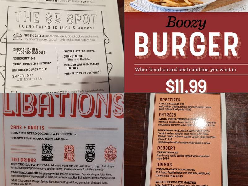 Houlihan's Menu