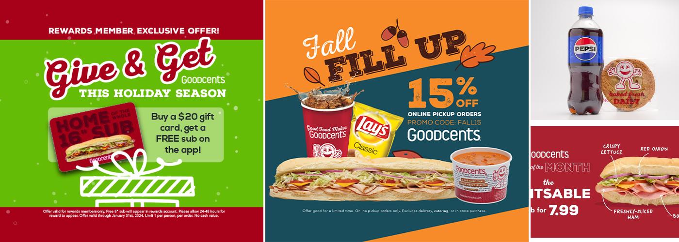 Goodcents Menu