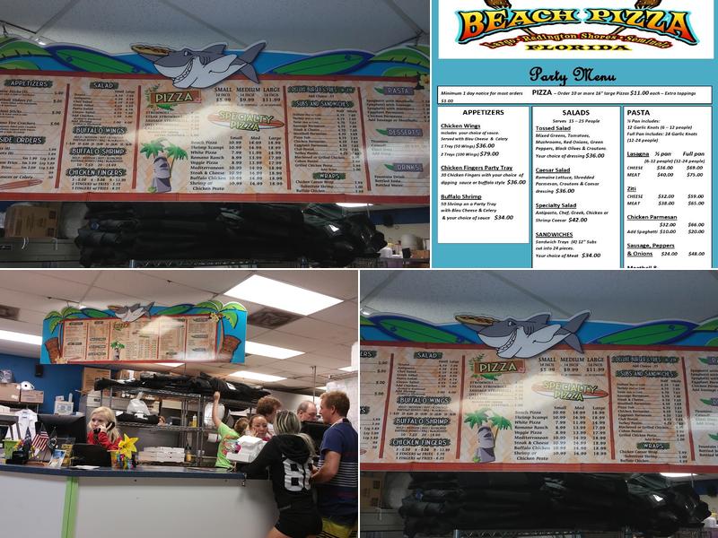 Beach Pizza Plus Menu