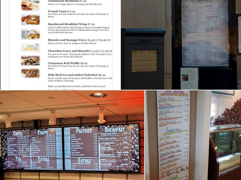 Scuttlebutts Coffee Menu