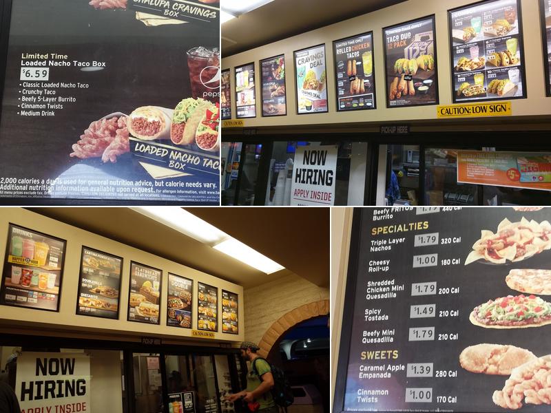Taco Bell Menu