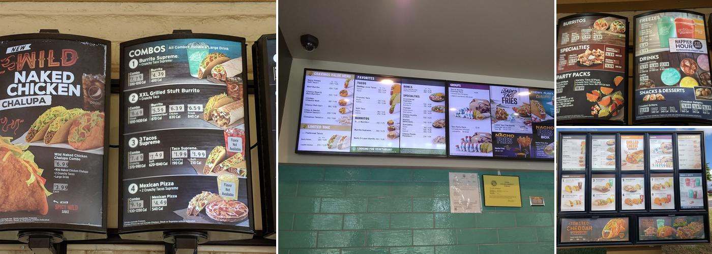 Taco Bell Menu