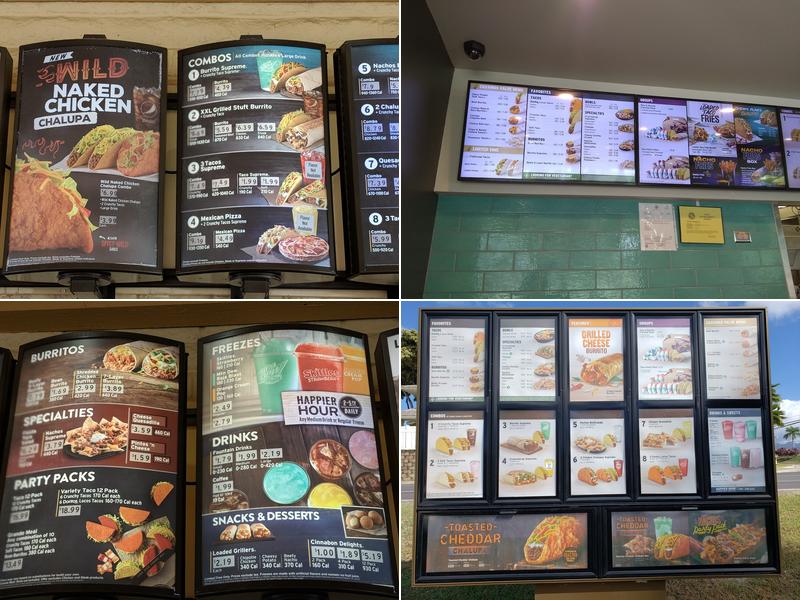 Taco Bell Menu