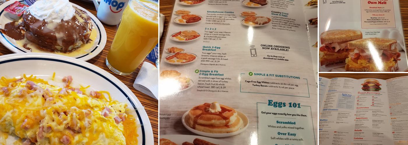 IHOP Menu