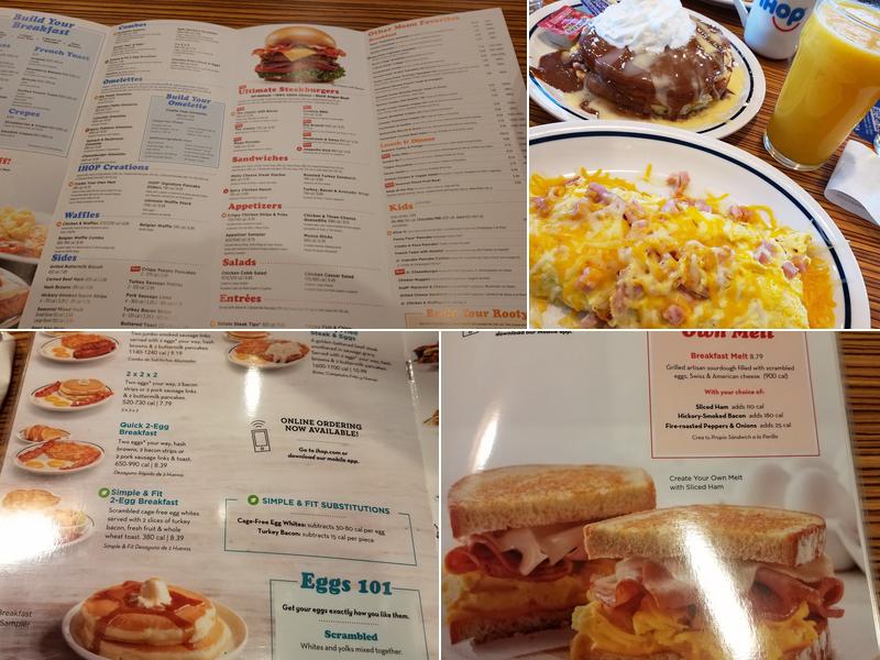 IHOP Menu