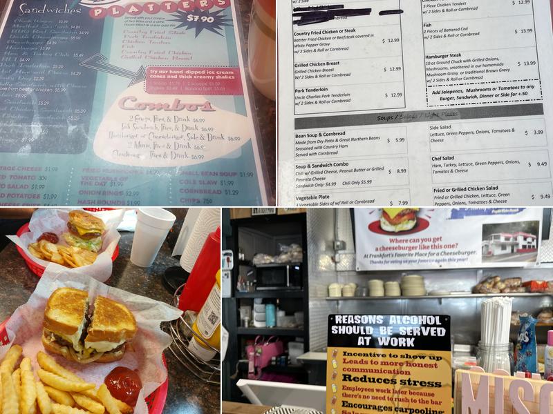 Cliffside Diner Menu