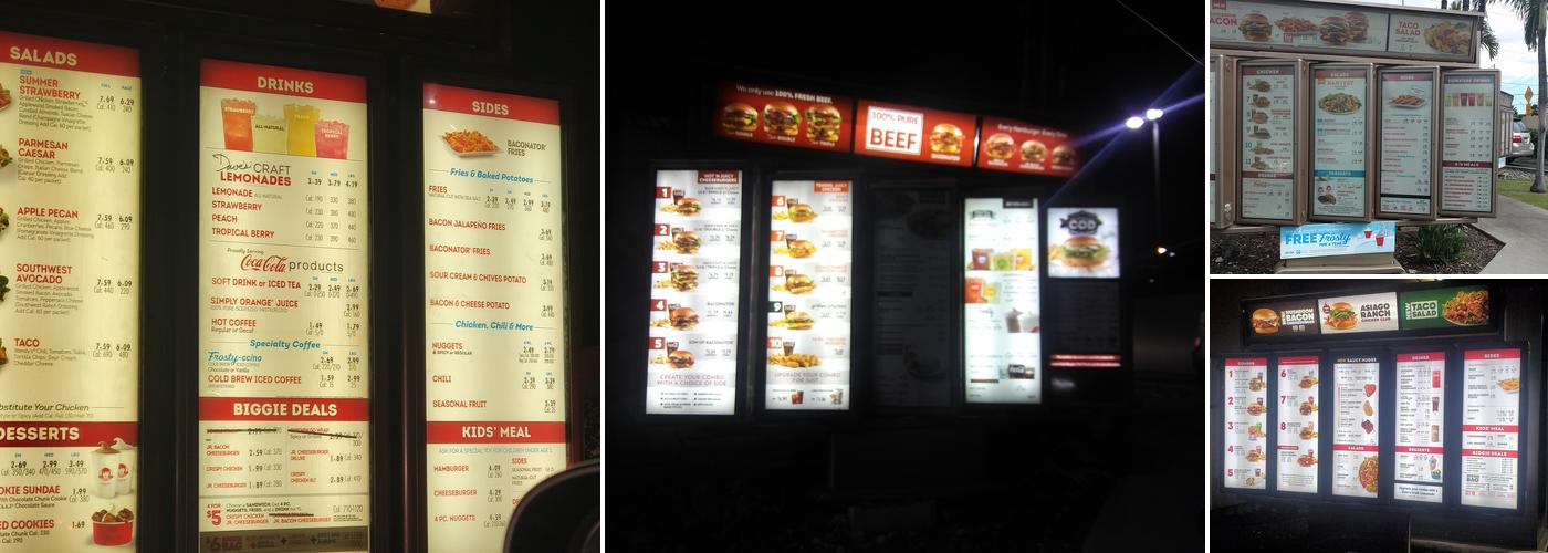 Wendy's Menu