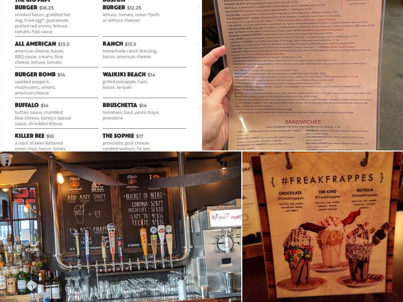 Boston Burger Company Menu