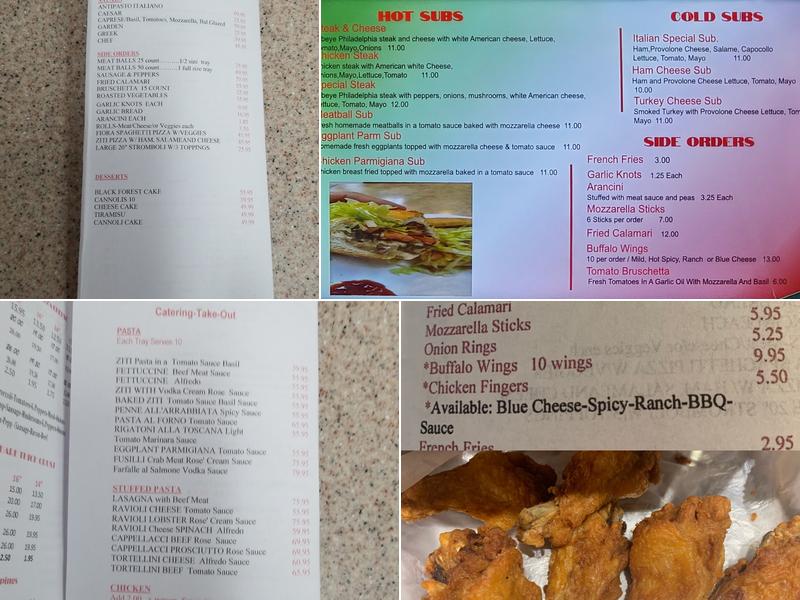 Ciro's New York Pizza Menu