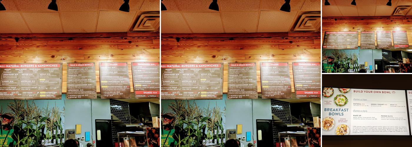 B.GOOD Menu